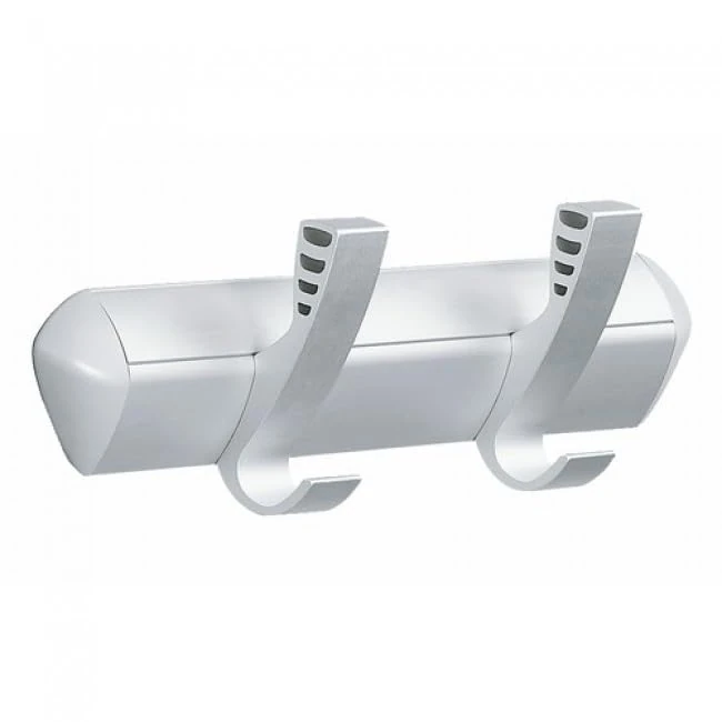 Vachette Magnetic Stopper for Heavy Door 9874 - External Suitable for Doors and Doors - Retaining Force up to 35 kg - Robust Zamak Body - with Steel Back Plate - Silver