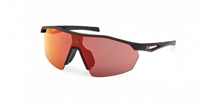 ADIDAS SPORT Sp0116 Glasses, Matte Black, Regular Unisex-Adult