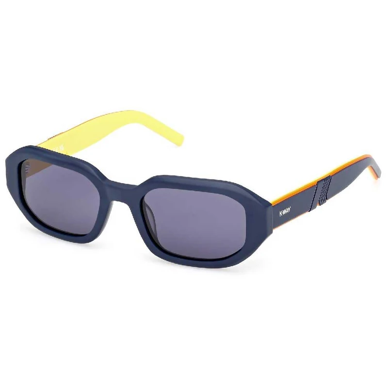 KWAY Kw0010 Sunglasses, Matte Blue, Regular