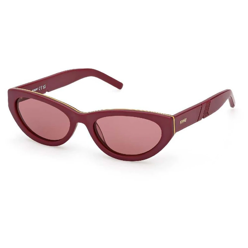 KWAY KW0005 Glasses, Matte Bordeaux, Regular Unisex Adult