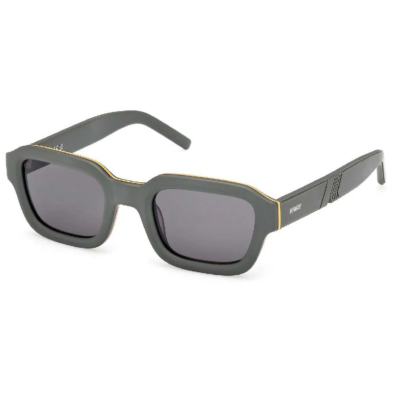 KWAY Kw0002 Sunglasses, Matte Dark Green, Regular