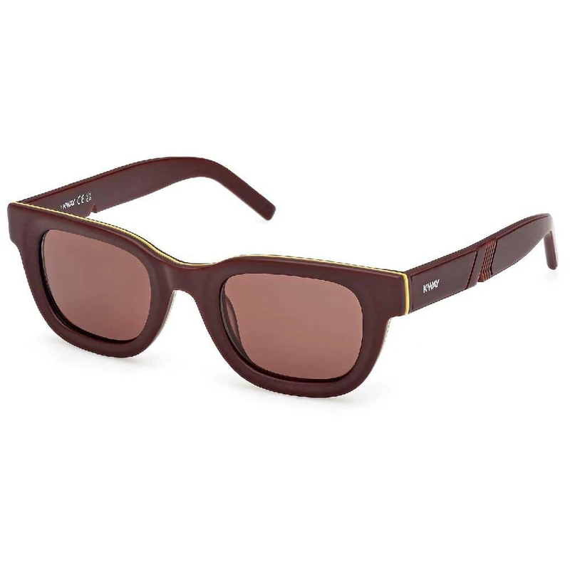 KWAY Kw0004 Sunglasses, Matt Bordeaux, One Size