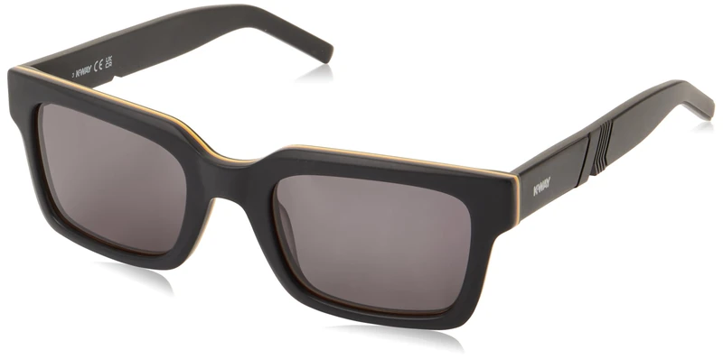 KWAY Unisex Kw0001 Sunglasses Matte Black Regular
