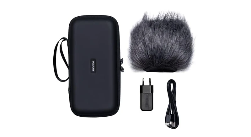 Zoom APH-5s (EU Version), Accessory Pack for H5studio Mobile Phone Recorder, Case, Windscreen, Power Adapter, USB-C Cable