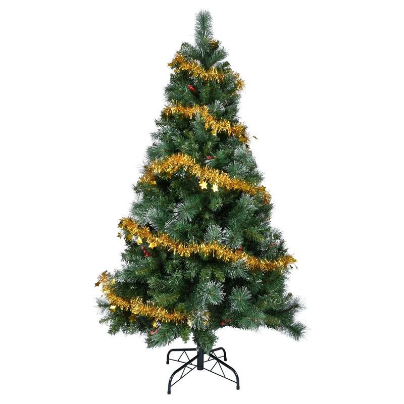 YEAUPE PRO, Polyvinyl Chloride, Christmas tree 180 cm green and white