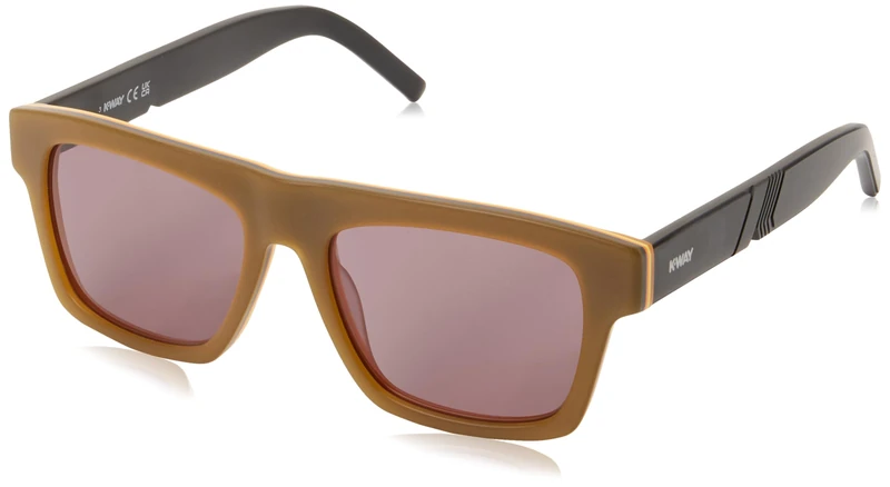 KWAY Unisex Kw0003 Sunglasses, Yellow/Other, Regular