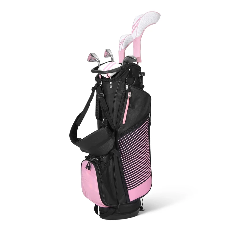 Amazon Basics Golf Clubs Set - 6 Clubs with Stand Bag