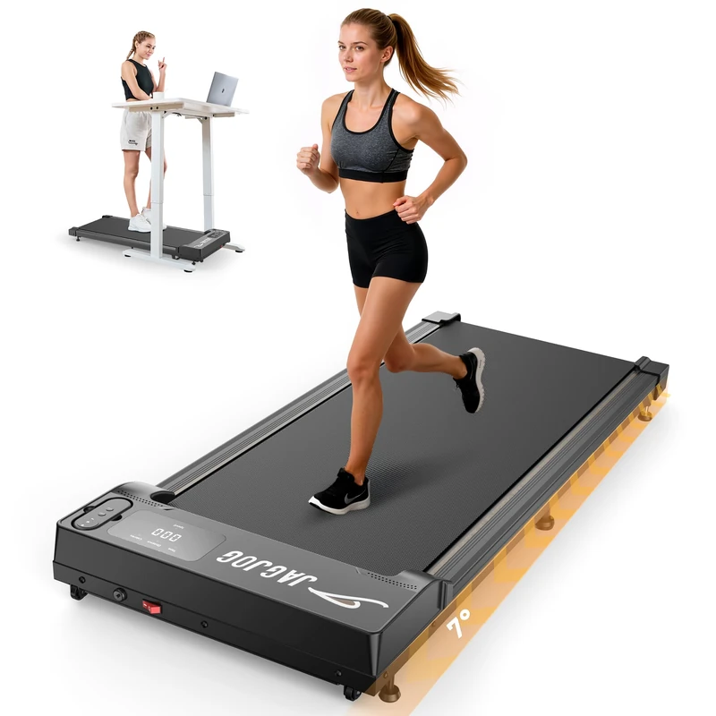 JAGJOG Foldable Treadmill with 15% Incline for Home Workouts