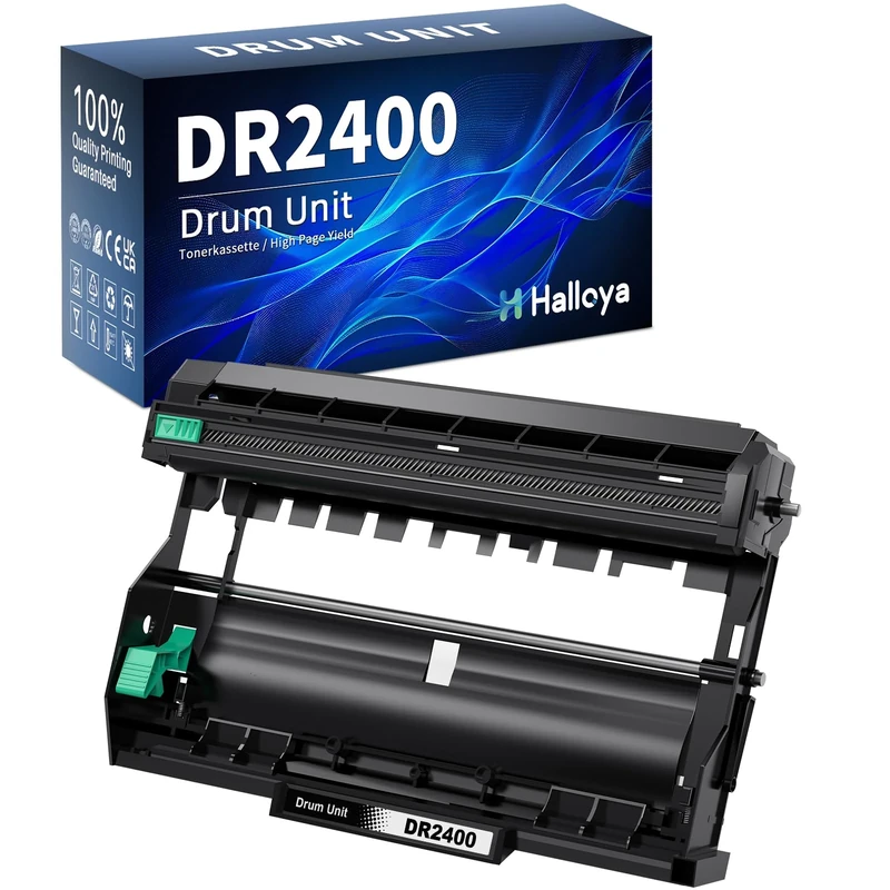 Halloya DR2400 DR-2400 Drum Unit for Brother HL-L2350DW HL-L2310D HL-L2370DN HL-L2375DW DCP-L2510D DCP-L2530DW MFC-L2710DW MFC-L2710DN MFC-L2750DW L2370DN L2375DW