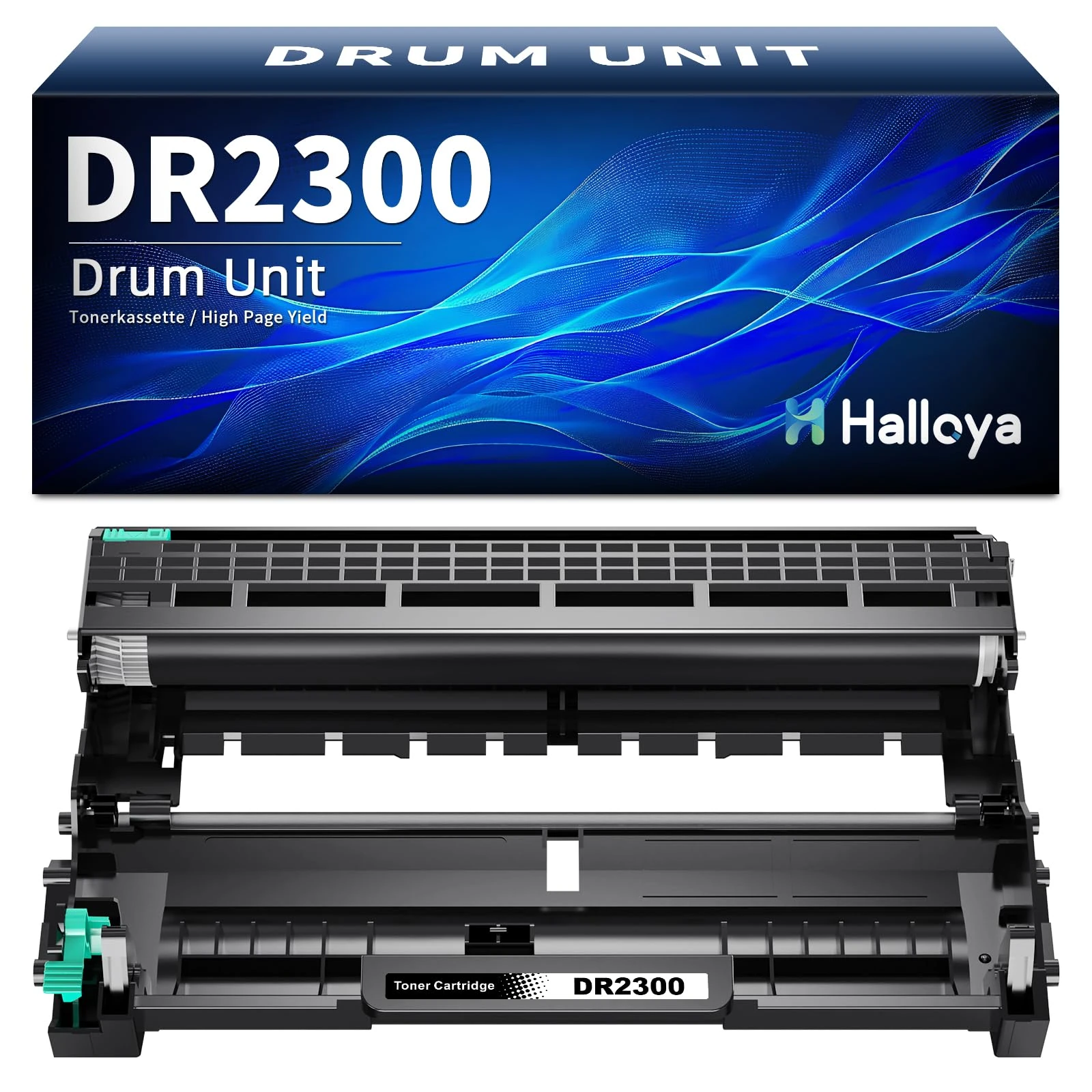 Halloya DR2300 DR-2300 Drum Unit Compatible for Brother HL-L2300D L2340DW L2360DW L2380DW DCP-L2500D L2520DW L2540DN L2560DW MFC- L2700DW L2700DN L2701DW L2703DW L2707DW L2720DW L2740CW L2740DW