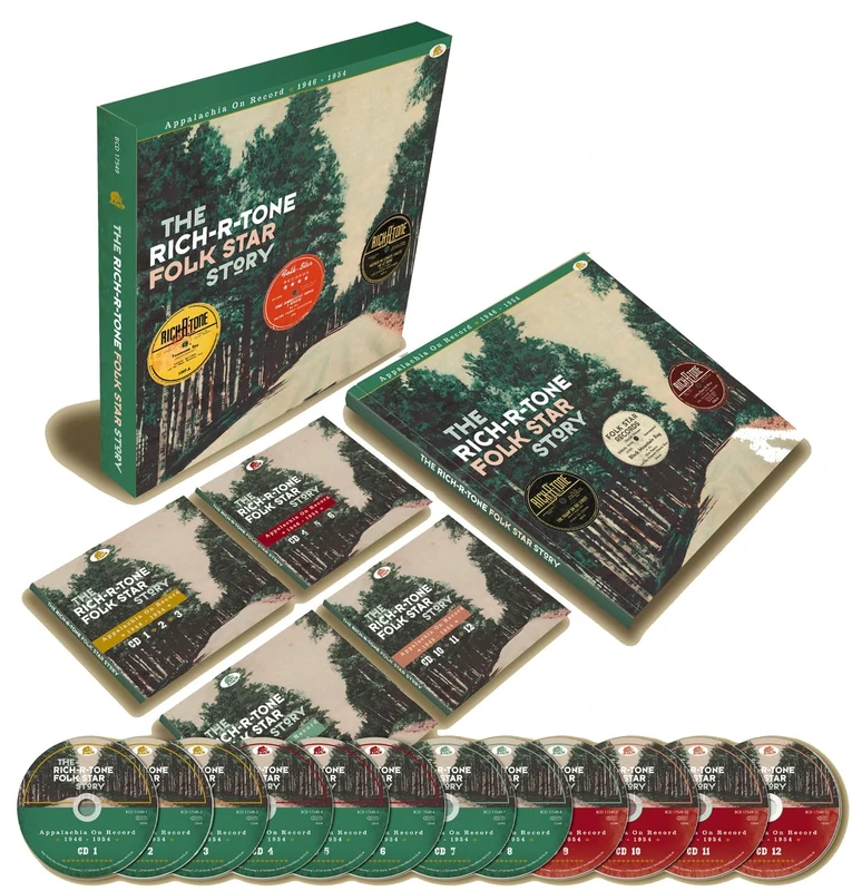 Rich-R-Tone Folk Star Story (12-CD Deluxe Box Set)
