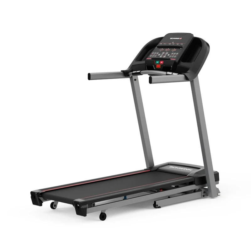 SCHWINN FITNESS SFT3.5 FOLDING COMPACT TREADMILL – QUIET BRUSHLESS MOTOR, 16 KM/H, 10% INCLINE, BLUETOOTH SPEAKERS, ZWIFT & KINOMAP COMPATIBLE