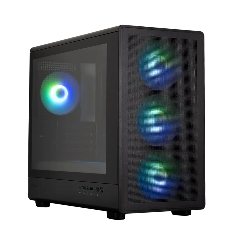 Zalman M5 ARGB Mini Tower PC Case (Black)