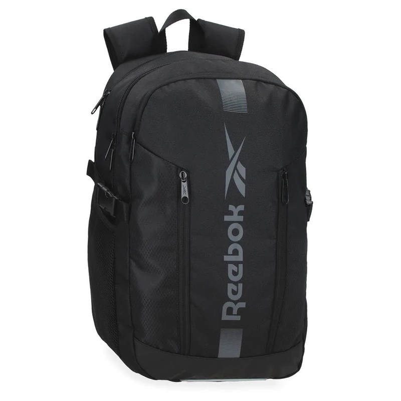 Reebok Tech Backpack for 15.6-Inch Laptop, Black, 32 x 47 x 19 cm, 28.58 L, Polyester by Joumma Bags