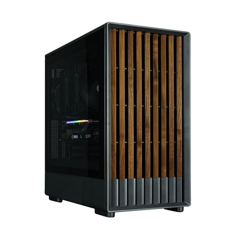 Zalman P10 NAMU Mini Tower Computer Case (Black) - Image 1