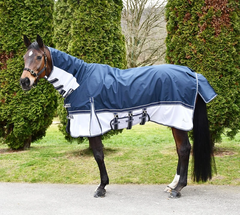 Rhinegold Sierra Topline Fly Rug-7/0-Navy