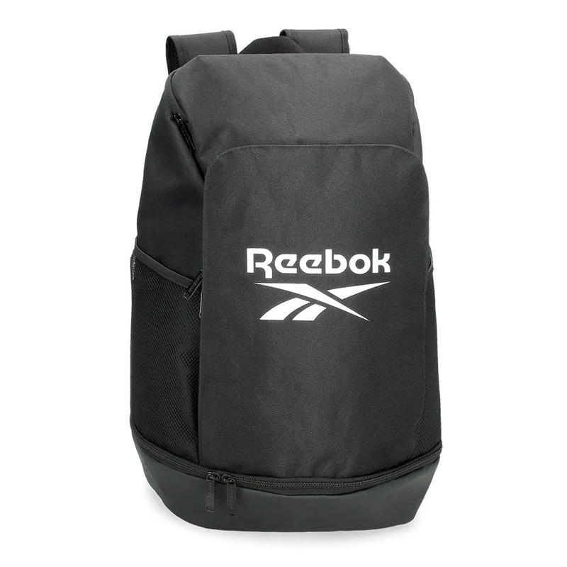 Reebok Ashland Backpack, Black, 29 x 50 x 19 cm, 27.55 L, Polyester by Joumma Bags
