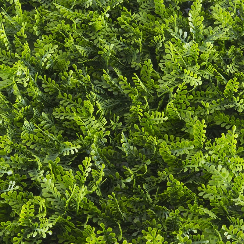 TENAX Divy Panel Helecho 100 x 100 cm Green, Modular Panel with Artificial Leaves 3D Fern Type for Walls, Vertical Gardens and Indoor/Outdoor Decorations