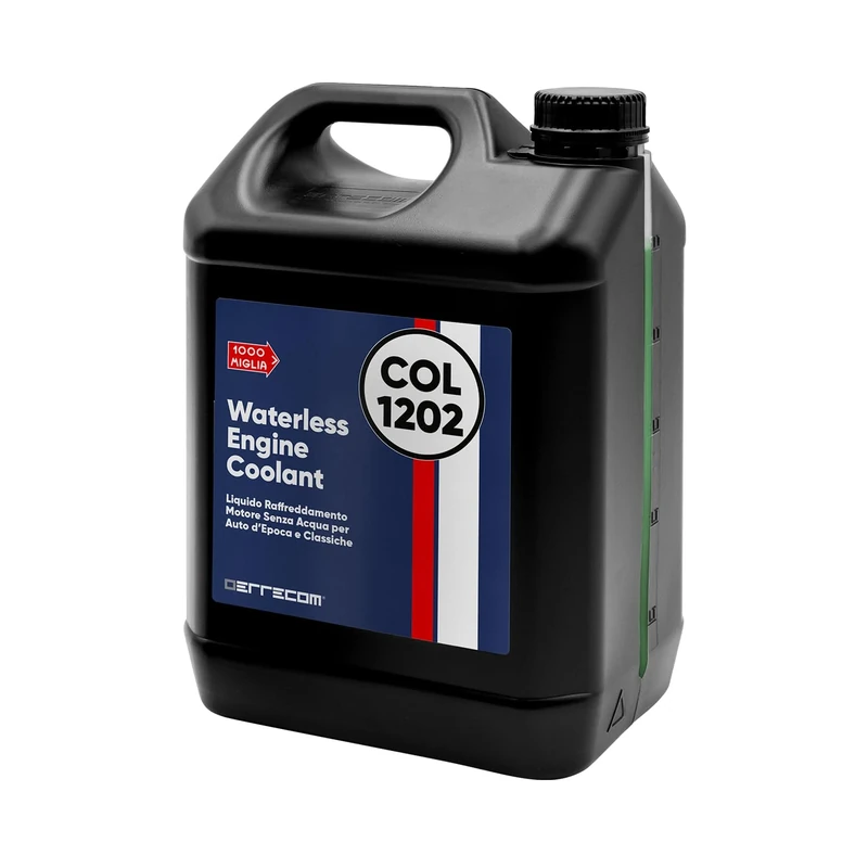 ERRECOM 1000 Miglia COL 1202 CLASSIC COOL Waterless Coolant for Vintage and Classic Car Engines, -40°C to +190°C, Protects Against Overheating and Corrosion, 5 Litre Tank