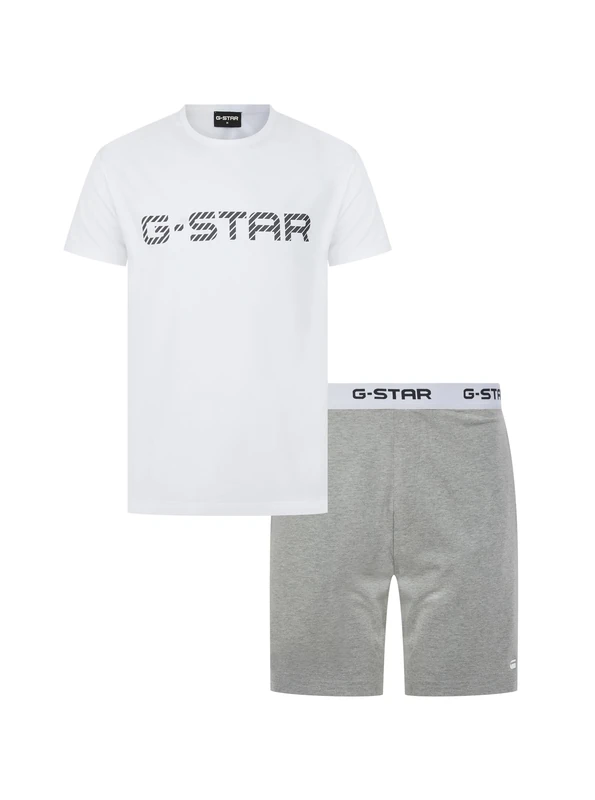 G-STAR Men's Grit T-Shirt & Short Sleep Set