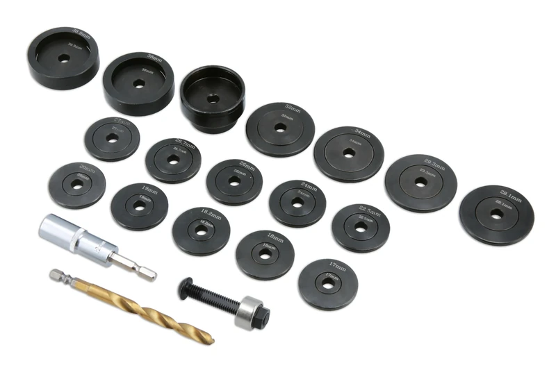 PowerTec 92732 Parking Sensors Hole Cutter Set 16pc