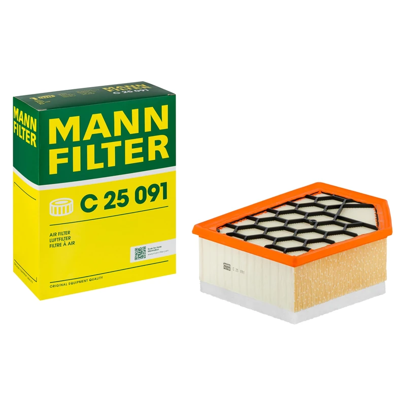 MANN-FILTER C 25 091 Air Filter - for Cars + Transporters