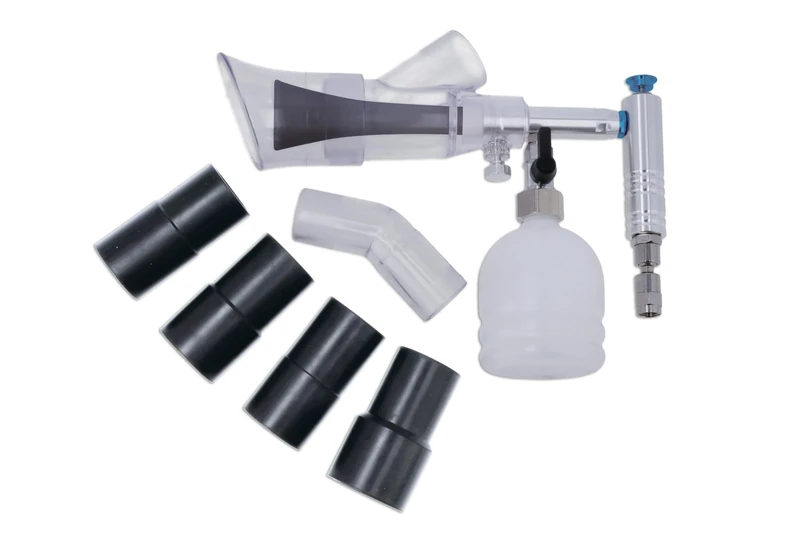 Laser 9202 Compact Swirl Cleaning Gun with Vacuum Extraction