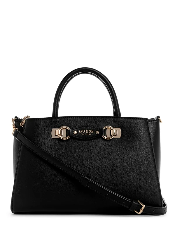 Guess Mimina Girlfriend Satchel, Black