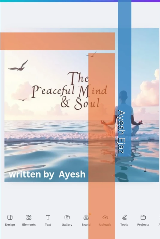 The Peaceful Mind and soul mindful book for adults