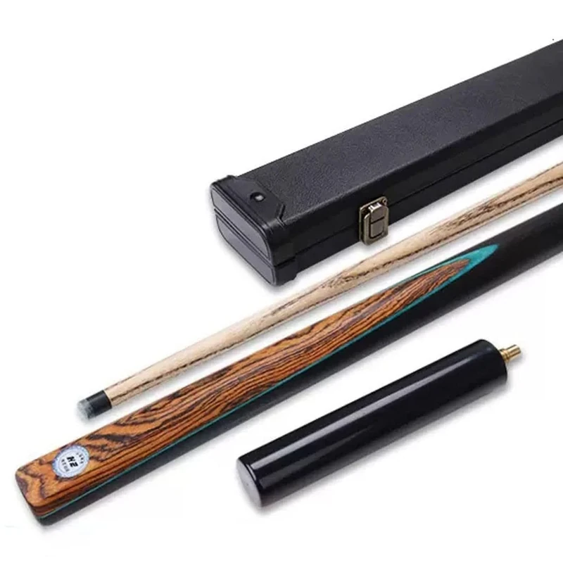 Ash Wood Black Snooker Cue - 10.2mm Small/Middle Head, 145cm