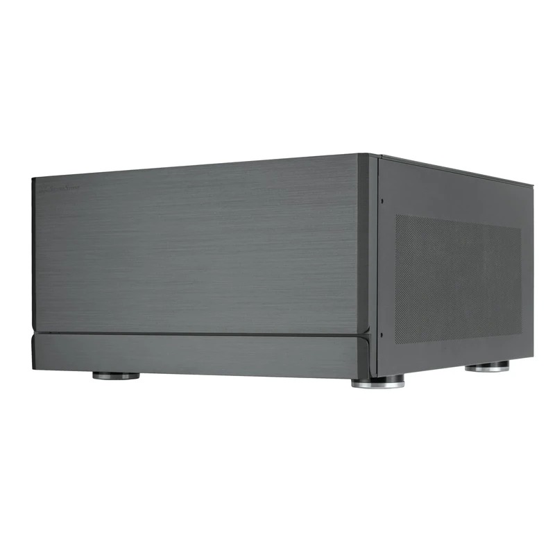 Silverstone Crown 04, HTPC, a timeless centrepiece for your living room, 360 mm, aluminium, SST-CW04TB