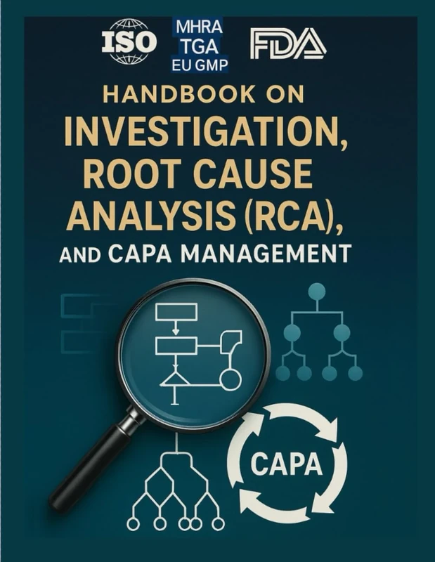 HANDBOOK ON INVESTIGATION, ROOT CAUSE ANALYSIS (RCA), AND CAPA MANAGEMENT: AN ULTIMATE COMPREHENSIVE GUIDE FOR QUALITY MANAGEMENT SYSTEM (QMS) ... QUALITY MANAGEMENT SYSTEM (QMS) PROFESSIONALS