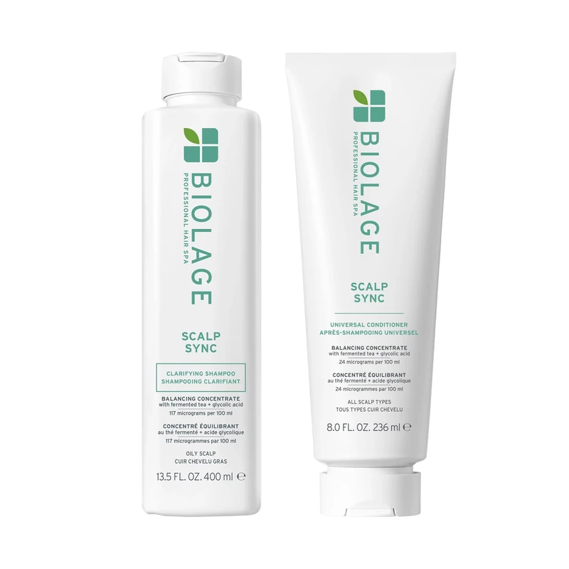 Biolage Scalp Sync Clarifying Shampoo 400ml and Conditioner 236ml Duo