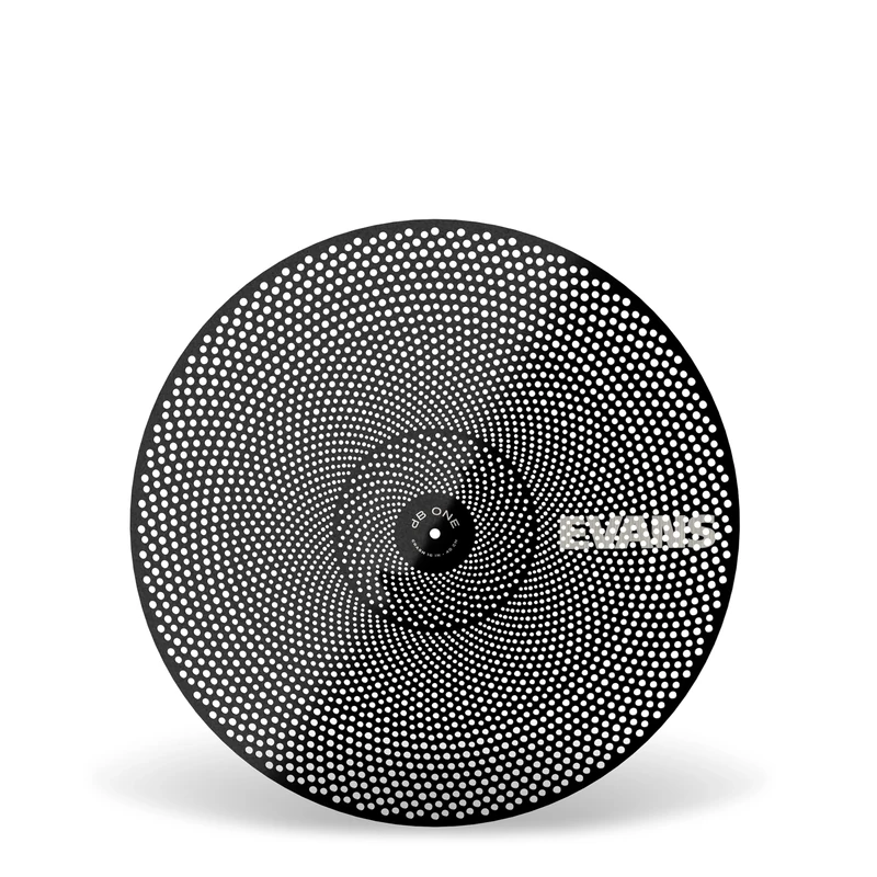 Evans Drum Heads - dB One Crash Cymbal - 16 inch - Low Volume Cymbal - Reduces Volume While Playing Naturally