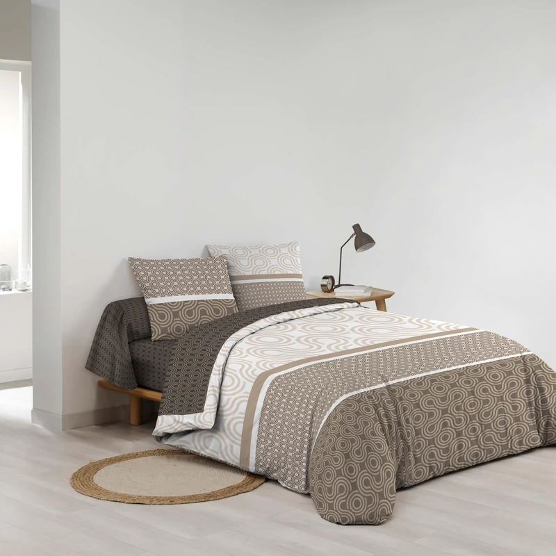 Douceur d'Intérieur, 6-Piece Bedding Set (240 x 220 cm) Pasha, 100% Cotton