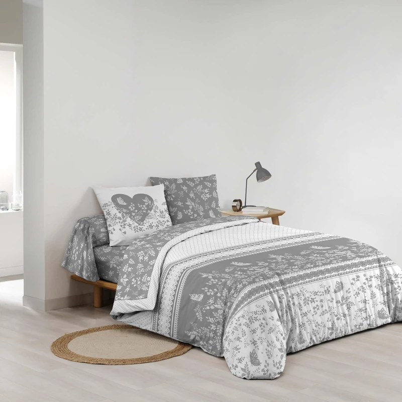 Douceur d'Intérieur, Annie 6-Piece Bedding Set (260 x 240 cm) 100% Cotton