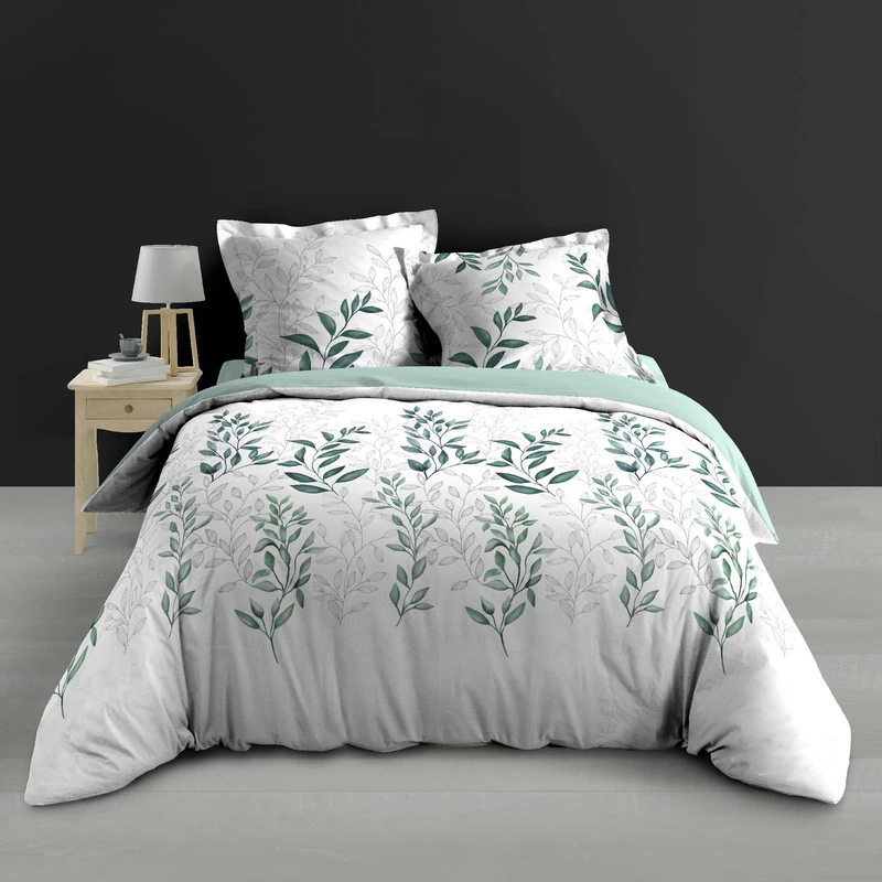 Douceur d'Intérieur, Wendy 3-Piece Bedding Set (260 x 240 cm) Cotton Percale