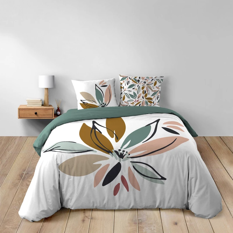 Douceur d'Intérieur, 3-Piece Bedding Set (240 x 220 cm) Octavia, 100% Cotton