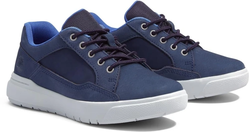 Allston Low LACE UP Sneaker Dark Blue Nubuck - Image 1