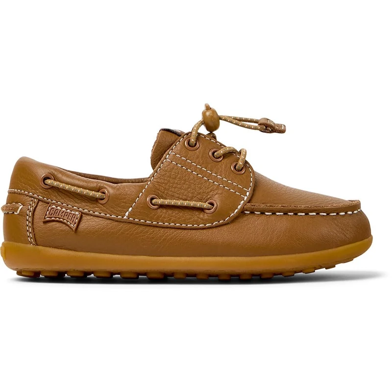 Camper Peu Cami Kids - Moccasin/Nautical Medium Brown 37 (EU)