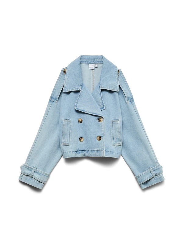 VERO MODA Vmlelou Short LS Trench Coat Noos