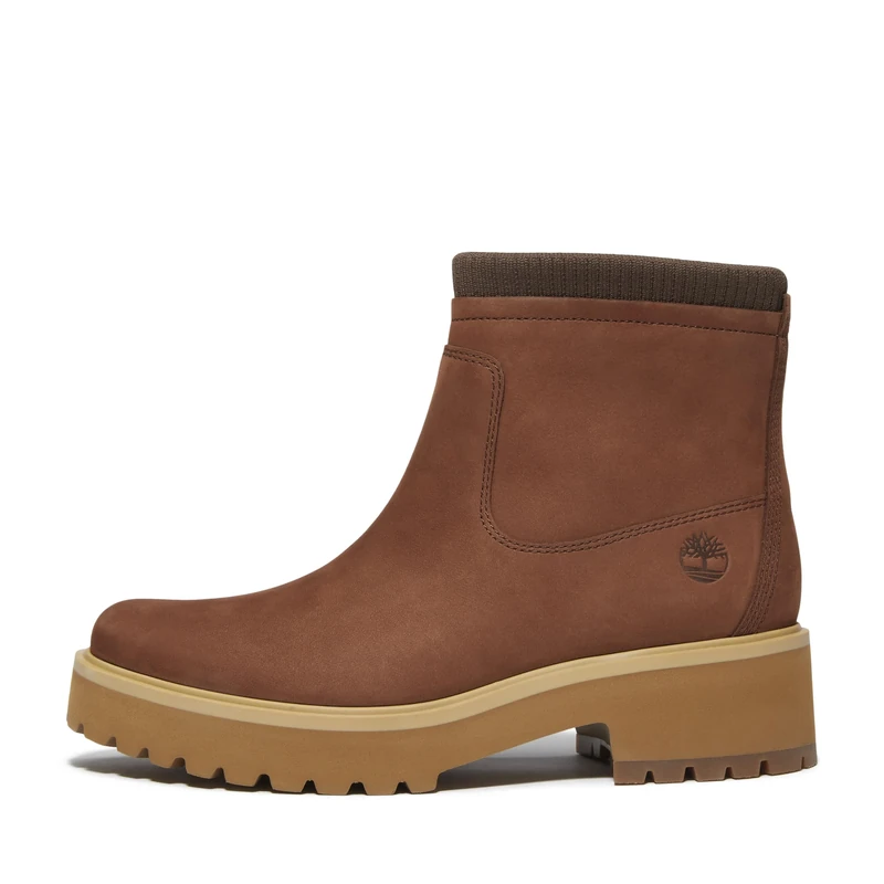 Timberland EURO ROCK MID HOOK & LOOP BOOT DARK BLUE NUBUCK