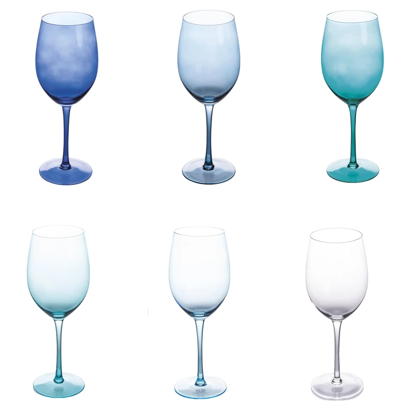 Villa d'Este Home Tivoli 1996 Set of 6 Glasses 550 ml Happy Hour Ocean