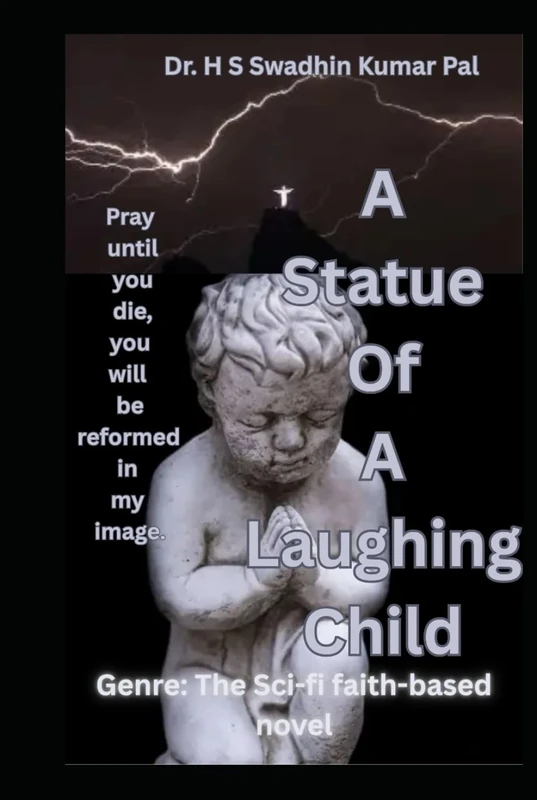 A Statue Of A Laughing Child