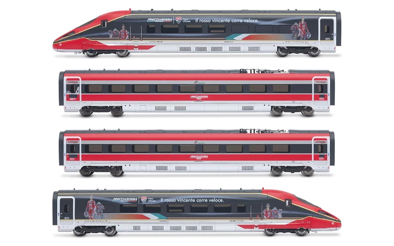 Arnold HN2620S FS Trenitalia, Frecciarossa 1000 "Ducati base set, 4 elements, ep. VI with DCC sound decoder