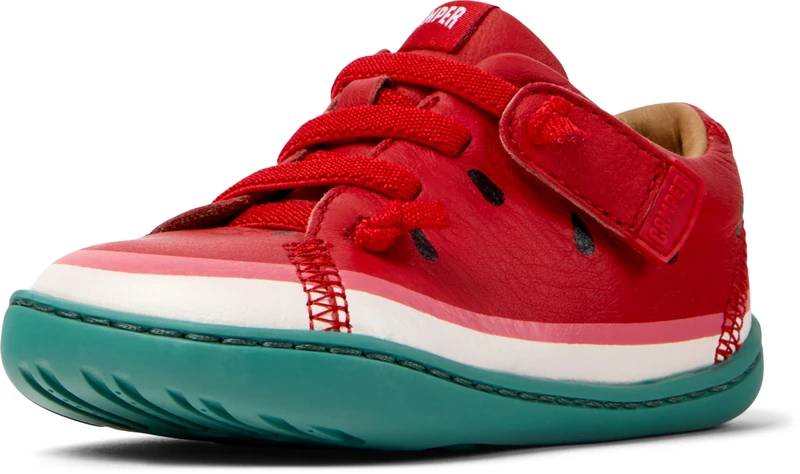 Camper Peu Cami First Walkers - Shoe Medium Red 24 (EU)