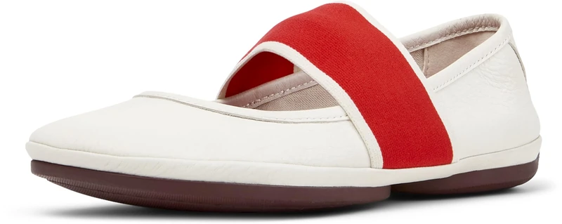 Camper Right Nina Women Moccasin/Ballerina White Natural 40 (EU)
