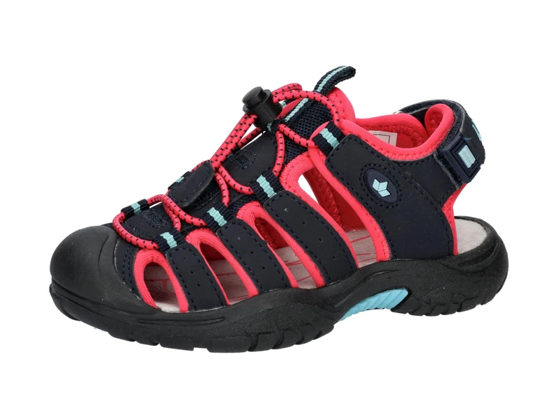 Lico Nimbo Sandals, Navy/Pink/Turquoise, 38 EU
