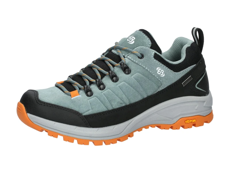 Brütting Unisex's Mount Sellery Low Trekking Shoes, Petrol Orange, 8.5 UK