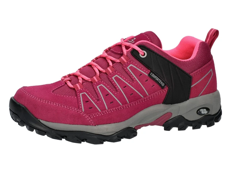 Brütting Unisex's Mount Pinos Low Trekking Shoes, Pink, 7 UK
